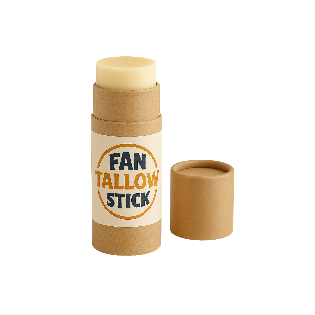 Orange Tallow Lip Balm – .35 oz Travel Size